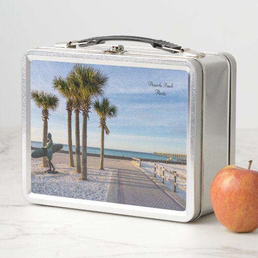 Promenade Pavée À Pensacola Beach Lunchbox (En situation)