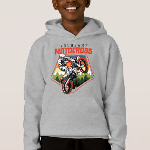Promenade personnalisée en moto cross sur piste de