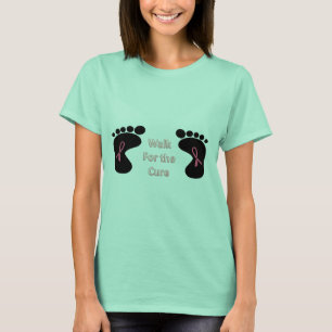 Promenade pour le T-shirt de traitement