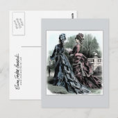 Promenade printanière - Carte postale (Devant / Derrière)