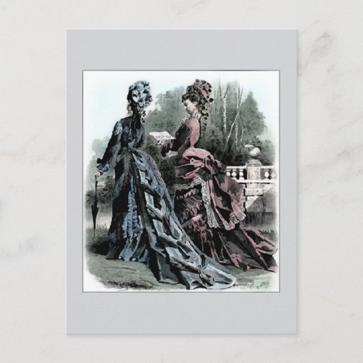 Promenade printanière - Carte postale (Devant)