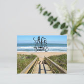 Promenade vers la carte postale de la plage (Debout devant)