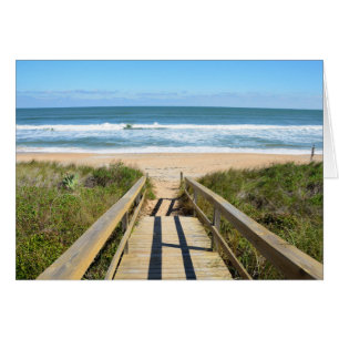 Promenade vers la plage