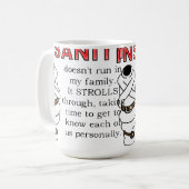 Promenades de fou Mug drôle (Devant gauche)
