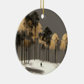 Promeneur Solitaire Ornement de Forêt (Droite)
