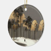 Promeneur Solitaire Ornement de Forêt (Gauche)
