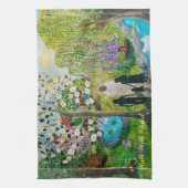 Promenez-Vous Avec Le Serviette De Cuisine Christ (Vertical)