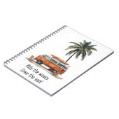 Promenez-vous dans le Carnet VW Campervan Waves (Côté gauche)
