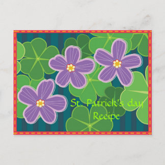 Promesse - Carte de recette de mon parti