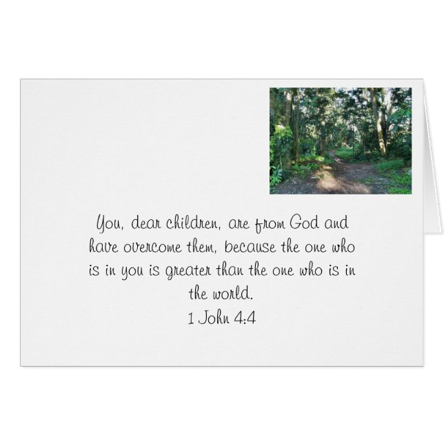 Promesse de Dieu. (Devant Horizontal)