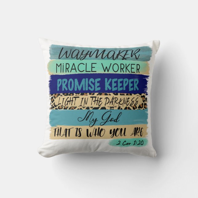 Promesse du gardien de canapé Oreiller de maison (Recto)