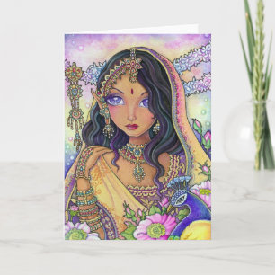 Promesses d'or - carte vierge