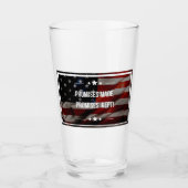 Promesses faites en verre de bière (Devant)