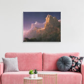 Prometheus Bound (door Thomas Cole) Canvas Afdruk (Insitu (Woonkamer))