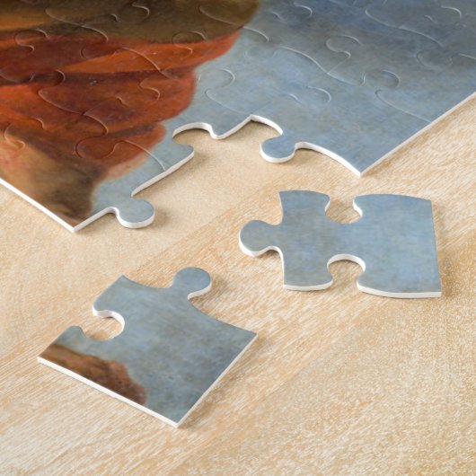 Prometheus die vuur vervoert legpuzzel (Zijkant)