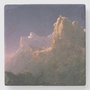 Prometheus gebonden (door Thomas Cole) Stenen Onderzetter