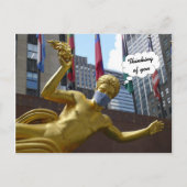 Prometheus, Pensez à vous - carte postale (Devant)