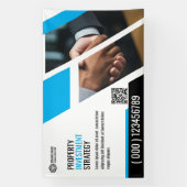 Promo Banner Blauwe Sjabloon (Verticaal)