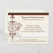 PROMO CARTE POSTALE :: lustre 1L (Devant / Derrière)