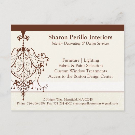 PROMO CARTE POSTALE :: lustre 1L (Devant)