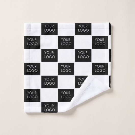 Promo du logo de l'entreprise professionnelle mode (Gant de toilette)