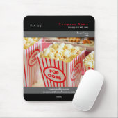 Promo Mousepad Popcorn Theme - HAMbyWG Muismat (Met muis)