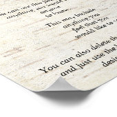 Promo Poster Cuivre Geometry Greenerife Birch (Coin)