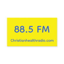 Promokaarten voor Christian Health Radio