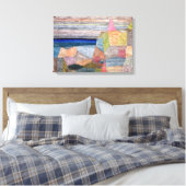 Promontorio Ph | Paul Klee | Canvas Afdruk (Insitu (Slaapkamer))