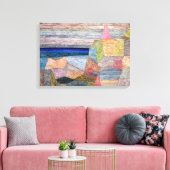 Promontorio Ph | Paul Klee | Canvas Afdruk (Insitu (Woonkamer))