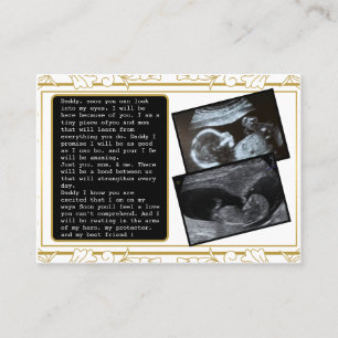 Promoot papa van bult naar papa: hilarische vaders aanbevelingskaartje