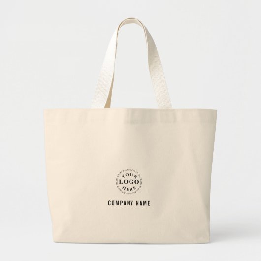 Promoot uw merk met aangepast Jumbo-Tas Grote Tote Bag (Voorkant)