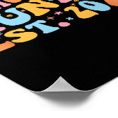 Promoted To Auntie 2026 Future Soon To Be New Aunt Poster (Hoek)