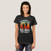 Promoted To Big Bro 2023 I'm Going To Be A Big Br T-shirt (Voorkant volledig)