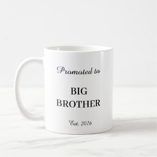 Promoted To Big Brother Mug – Pregnancy Gift Koffiemok