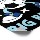 Promoted To Big Brother Soccer Design Poster (Hoek)