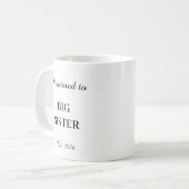 Promoted To Big Sister Mug (Devant gauche)