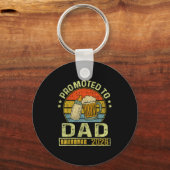 Promoted To Dad 2026 Expecting Baby Funny Soon To Sleutelhanger (Voorkant)