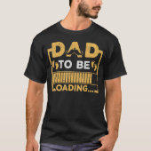 Promoted to Dad New Father T-shirt (Voorkant)