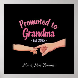 Promoted to Grandma Opgericht 2025 Aankondiging Poster