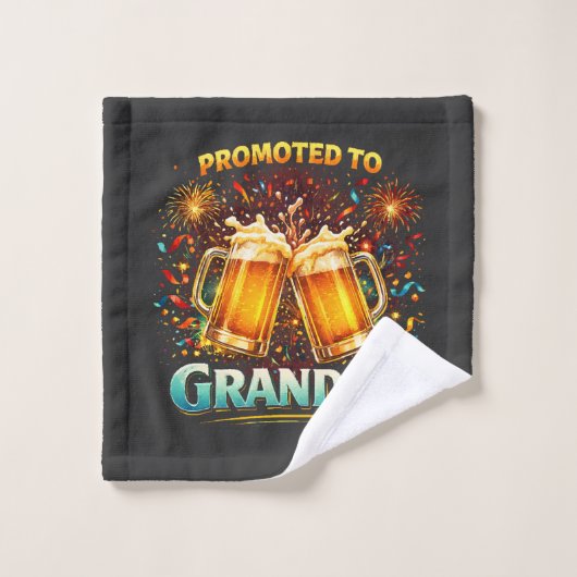 Promoted To Grandpa Future (Gant de toilette)