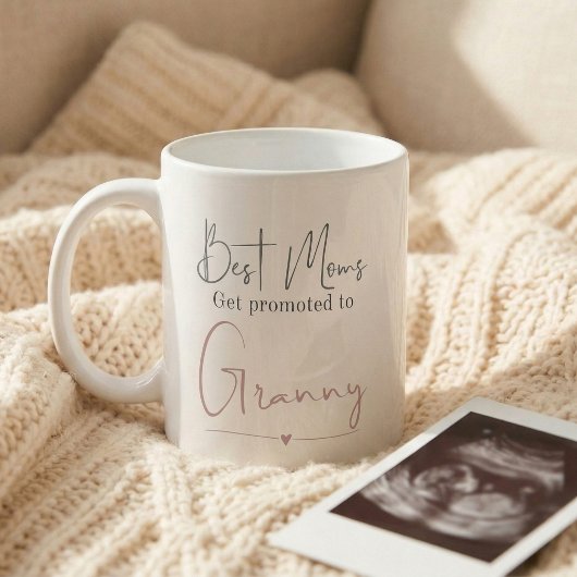 Promoted to Granny Gift Pregnancy Announcement Koffiemok