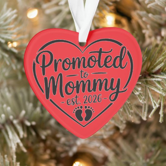 Promoted to Mommy Est. 2026 (Arbre)