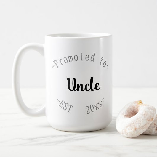 Promoted to Uncle Koffiemok (Met donut)