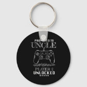 Promoted To Uncle Player 2 Unlock Shirt New Uncle Sleutelhanger (Voorkant)