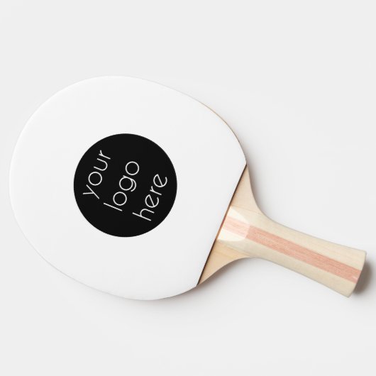 Promotie Bedrijf Logo Tafeltennis Tafeltennisbatje (Zijkant)