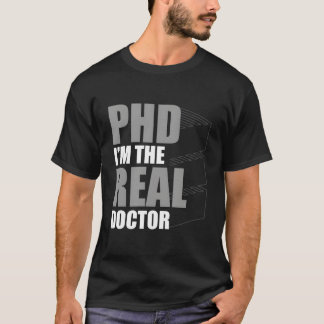 Promotie Doctorale Graad Ertatie Master T-shirt