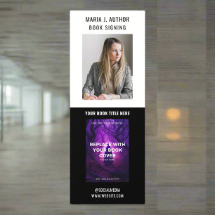 Promotie Evenementenboek Ondertekening Auteur Foto Raamsticker