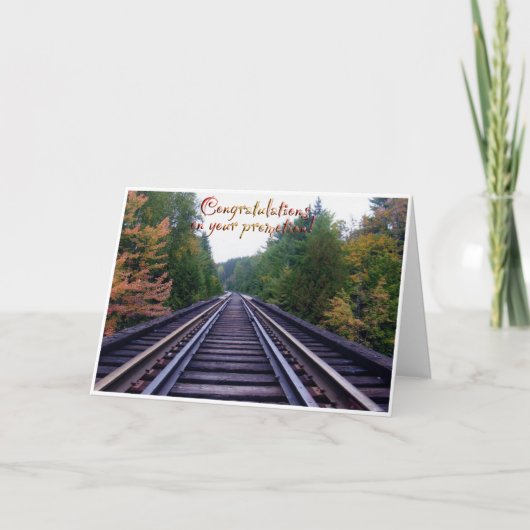 Promotie gefeliciteerd! kaart (Voorkant)