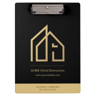 Promotie Item Modern Onroerend goed Aangepaste Log Klembord
